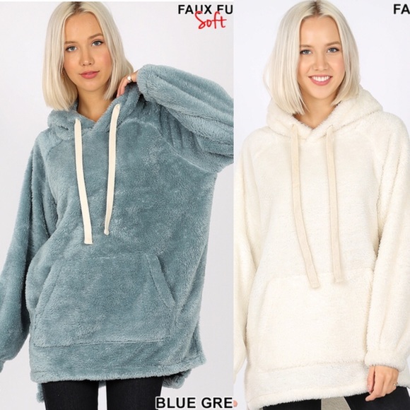 Sweaters - New! 1 left! Cozy, Sherpa Juliet sweater